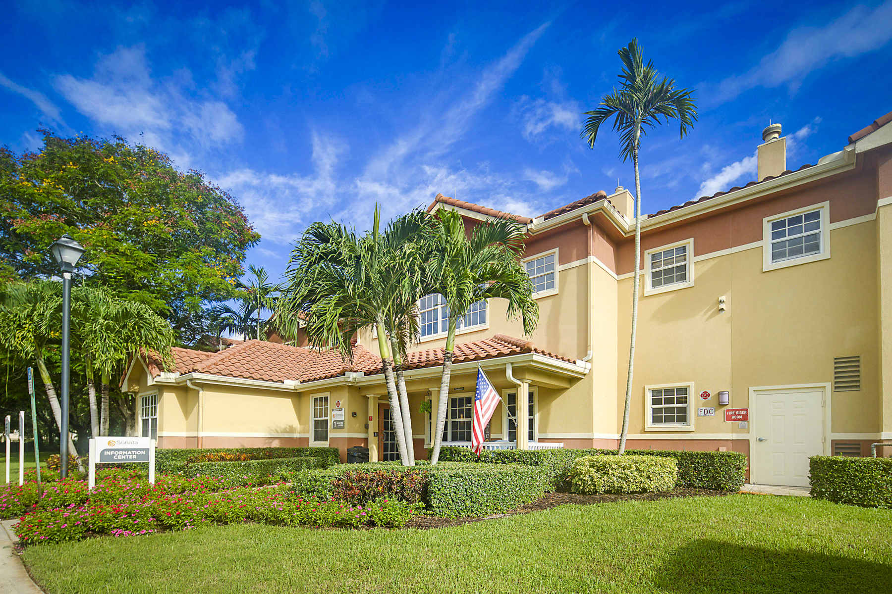 Entrance of Sonata Coconut Creek