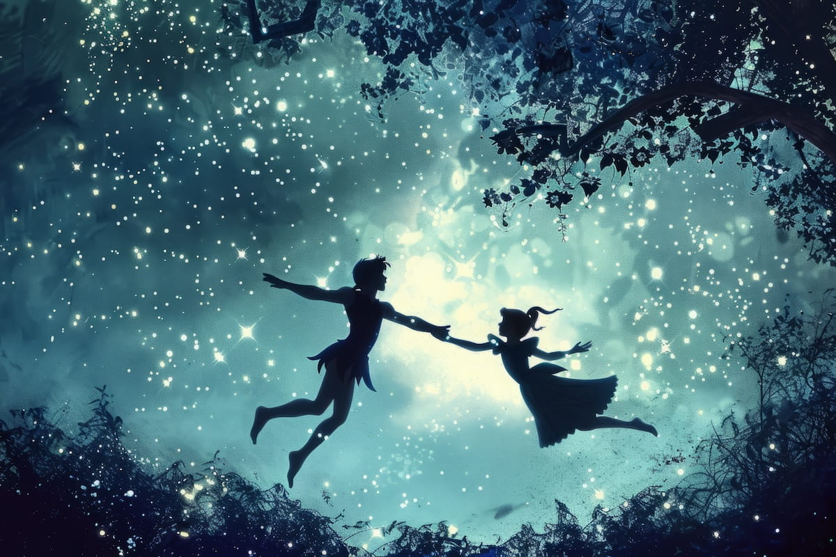 PeterPan and Wendy Welcome to Neverland